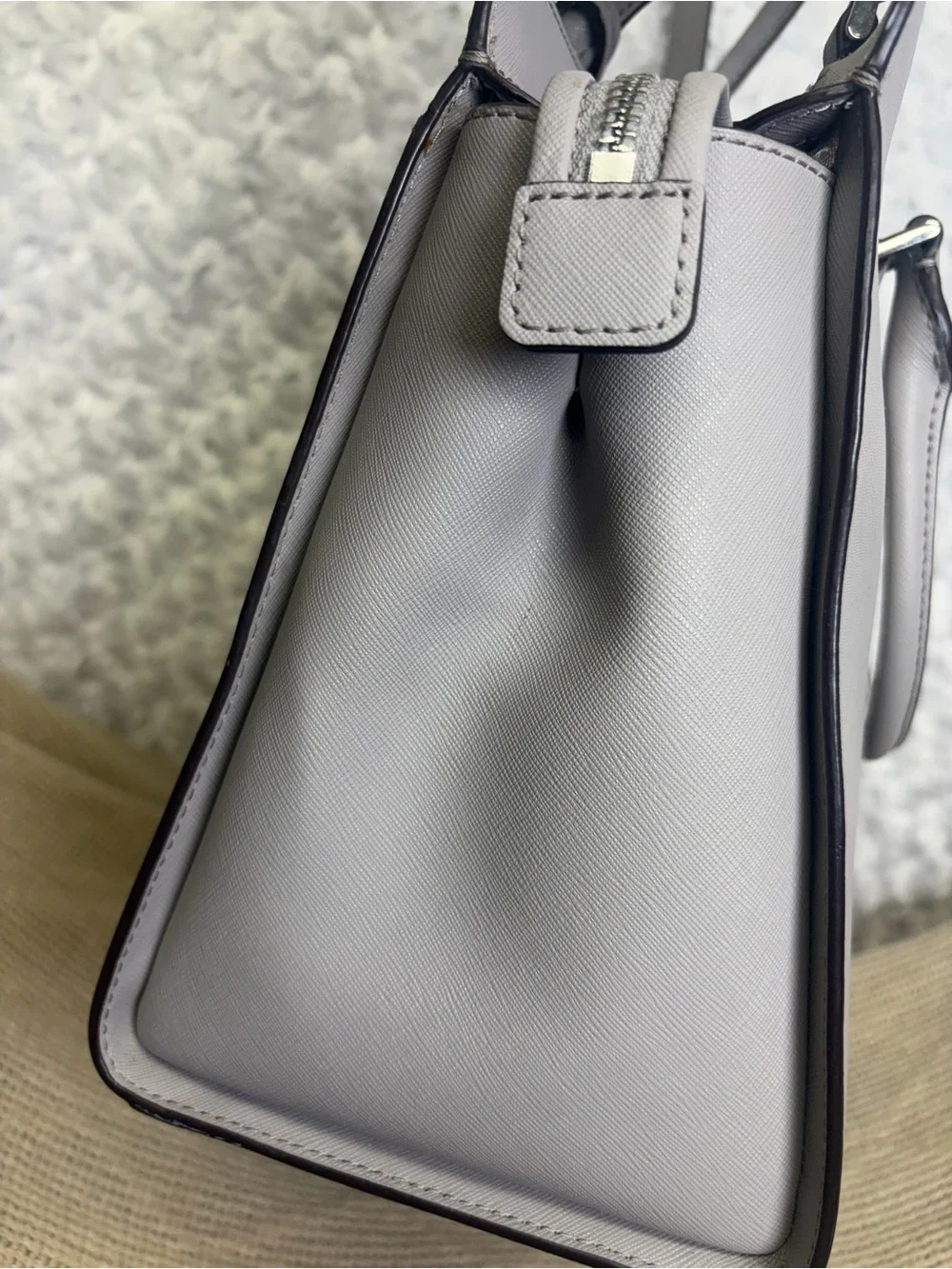 kate spade New York saffiano Leather Tote in Light lilac